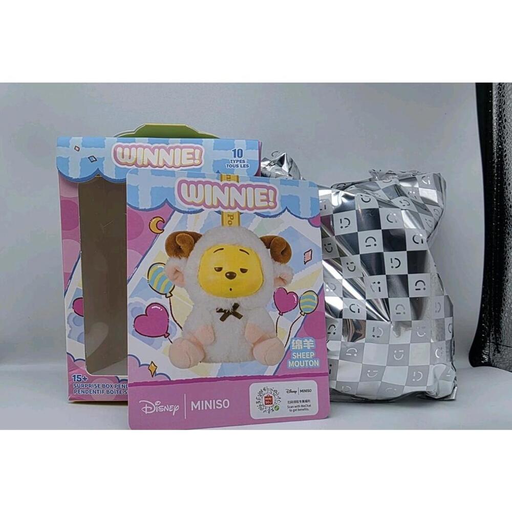SHEEP MOUTON MINISO x Disney - Winnie! Surprise Box Pendant Open Box Bottom